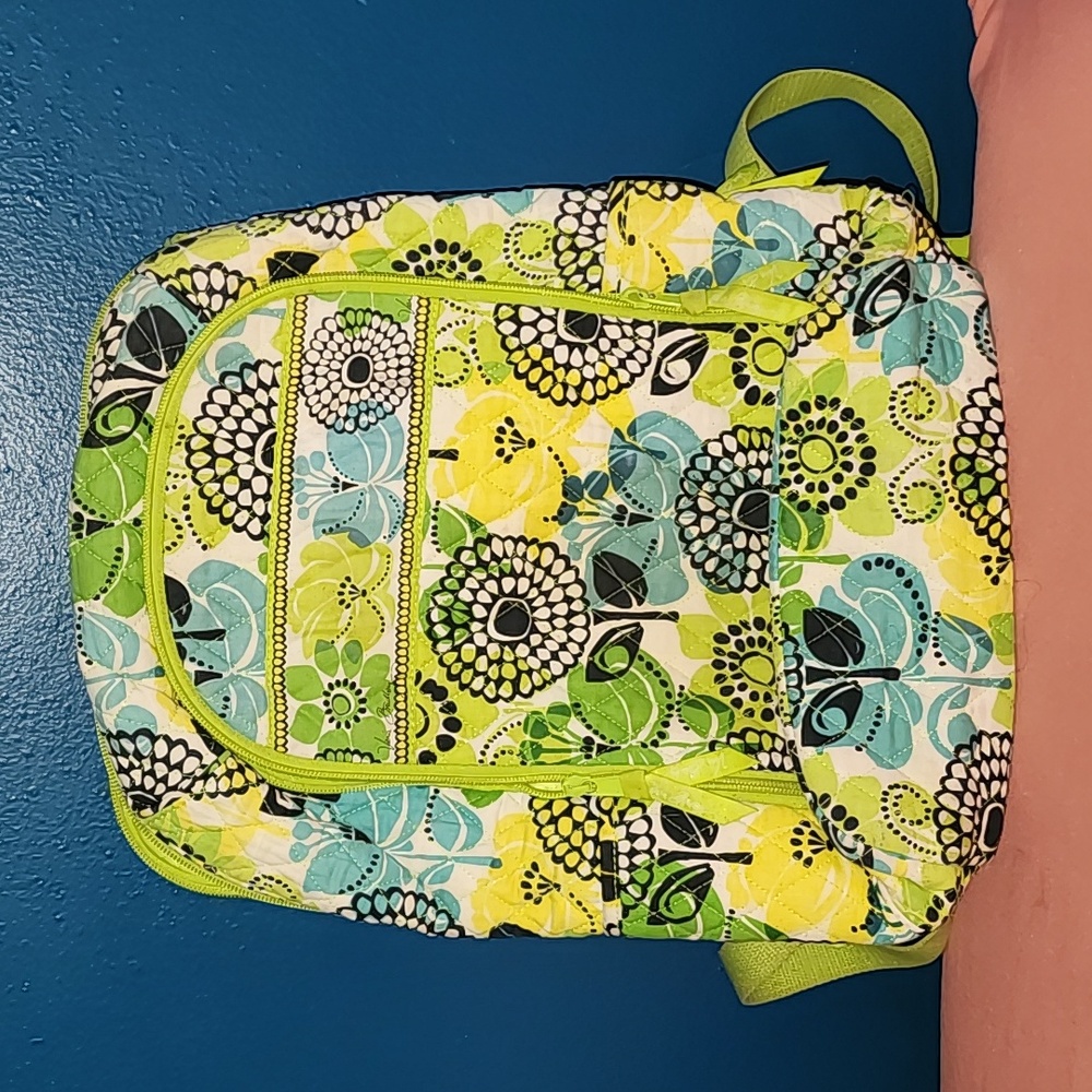 Vera Bradley Backpack Limes Up (retired color)